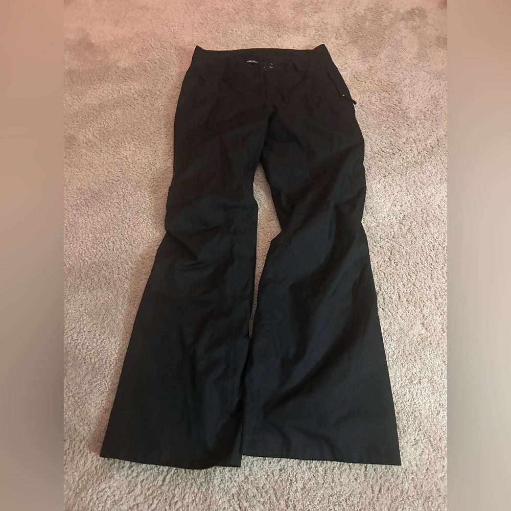 womens north face snow pants size small.
